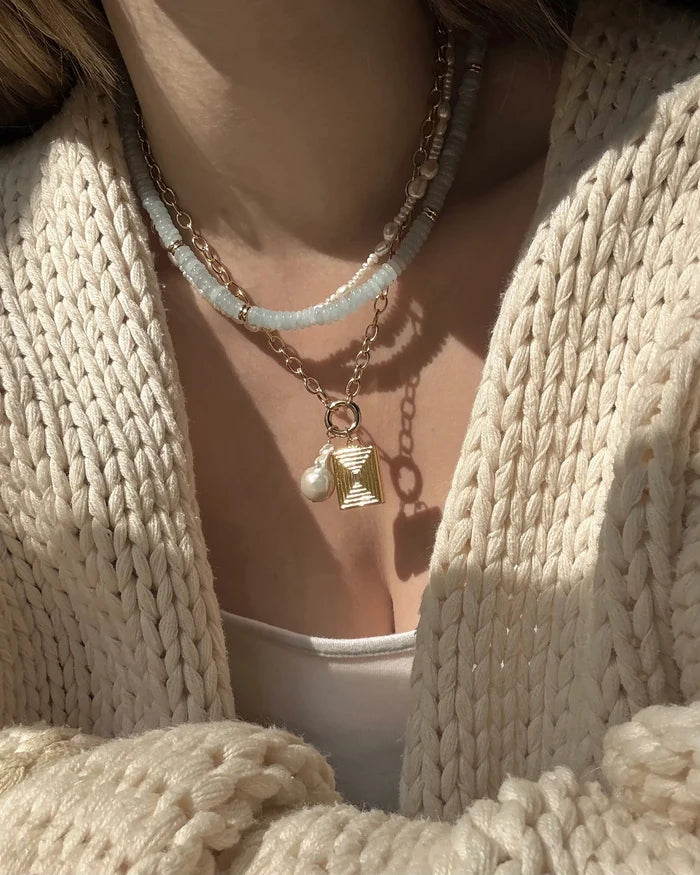 Presley Charm Clip Necklace
