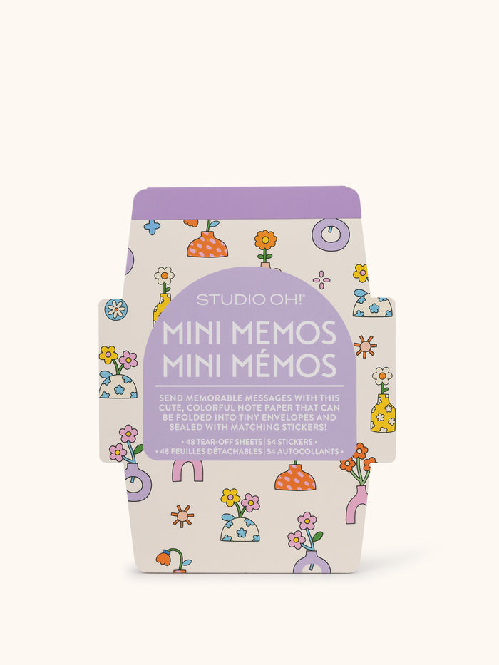 Pretty Posies Mini Memos with Stickers
