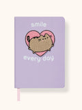 Pusheen Smile Every Day Chenille Patch Medium Casebound Notebook