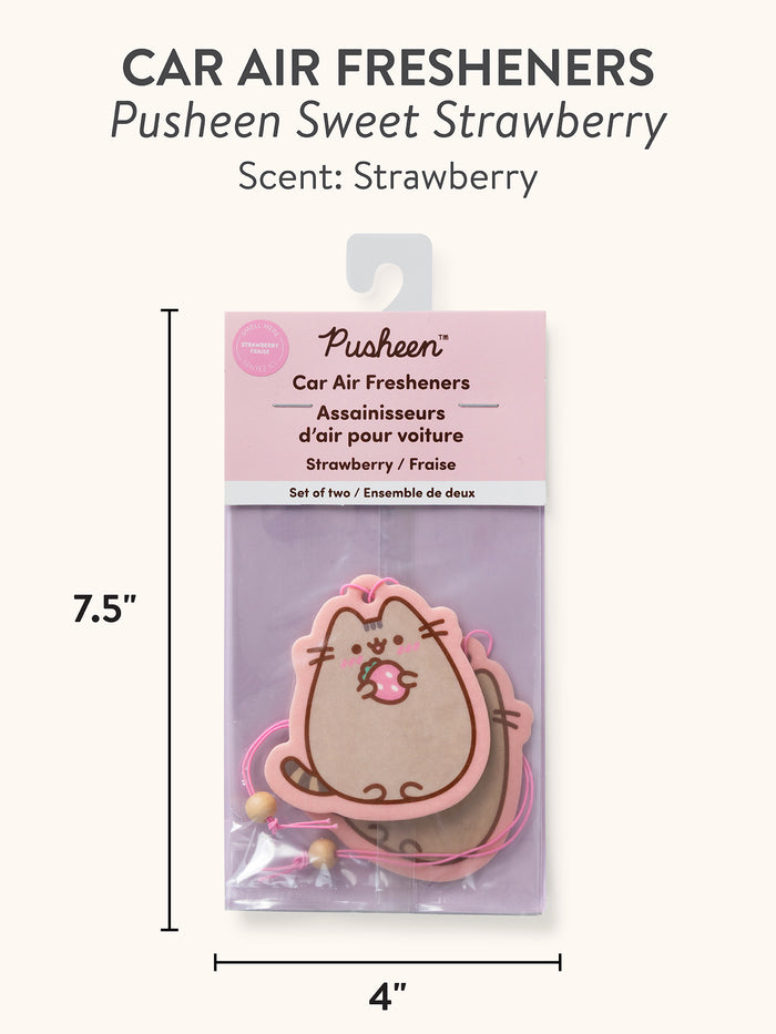 Pusheen Sweet Strawberry Car Air Freshener
