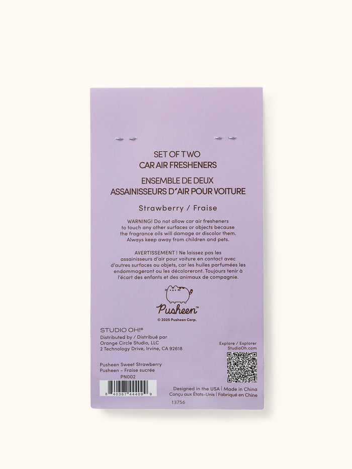 Pusheen Sweet Strawberry Car Air Freshener