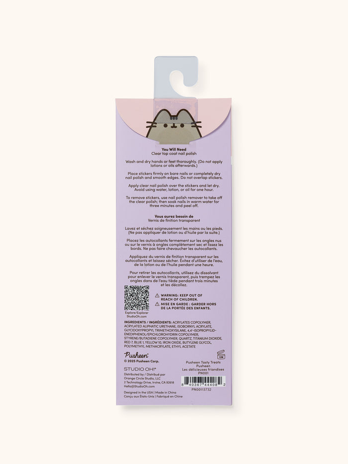 Pusheen Tasty Treats Nail Stickers