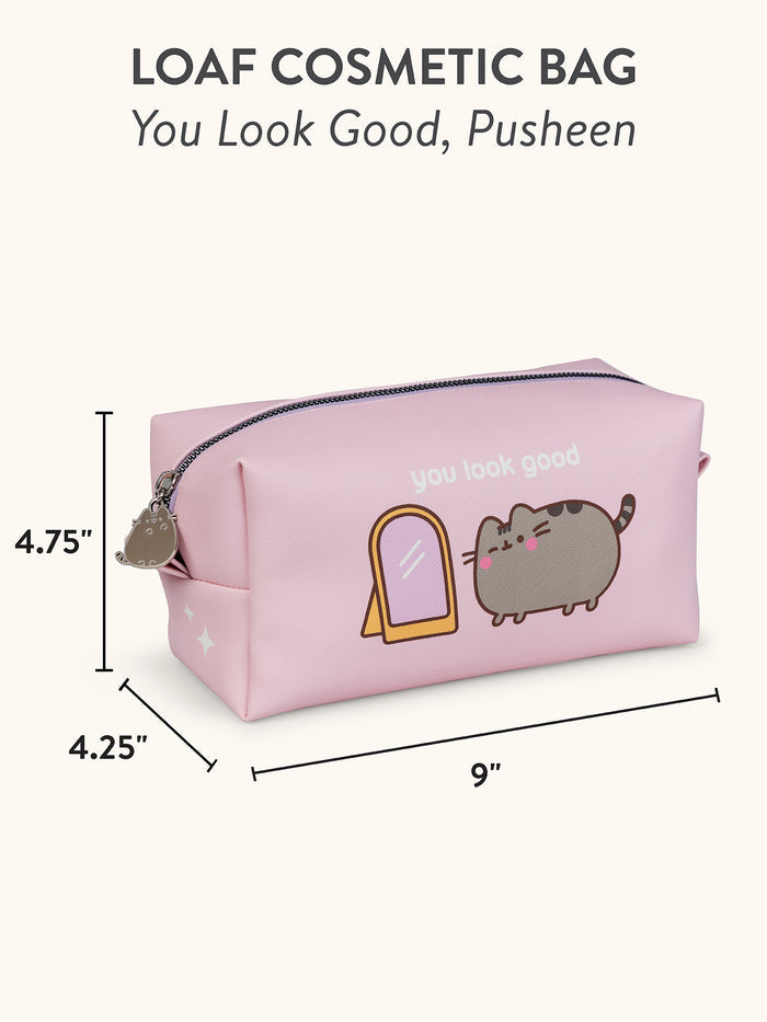 Pusheen You Look Good Loaf Cosmetic Bag