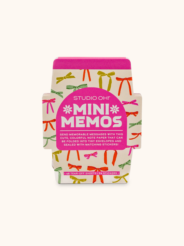 Put a Bow on It Mini Memos with Stickers