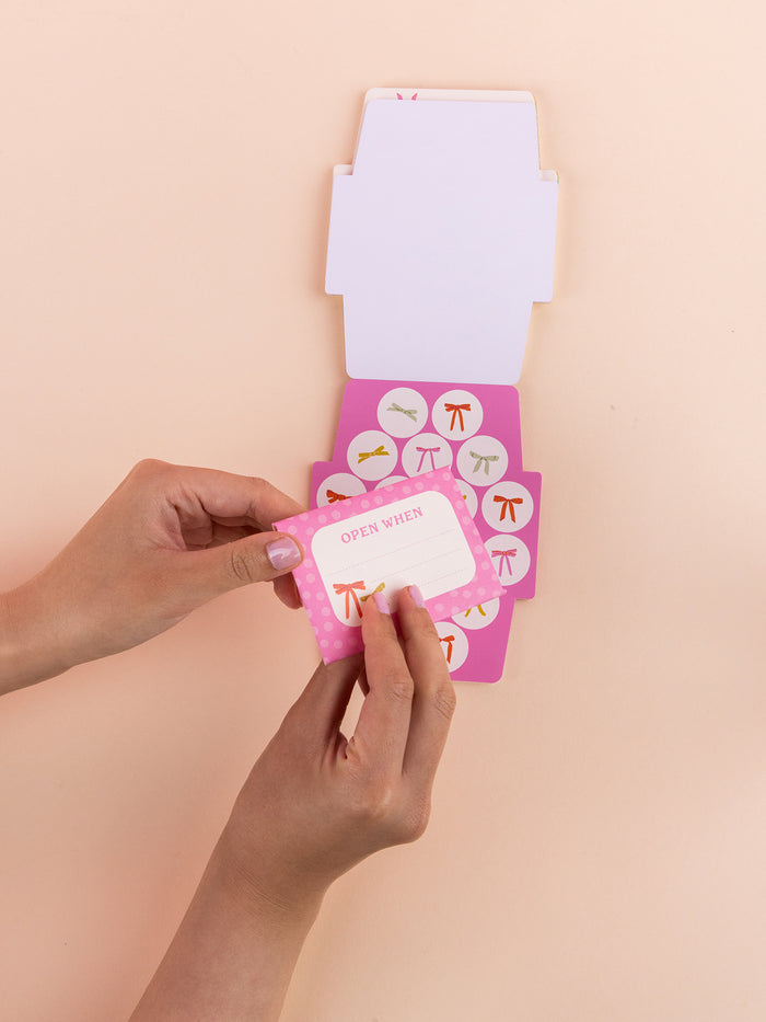 Put a Bow on It Mini Memos with Stickers