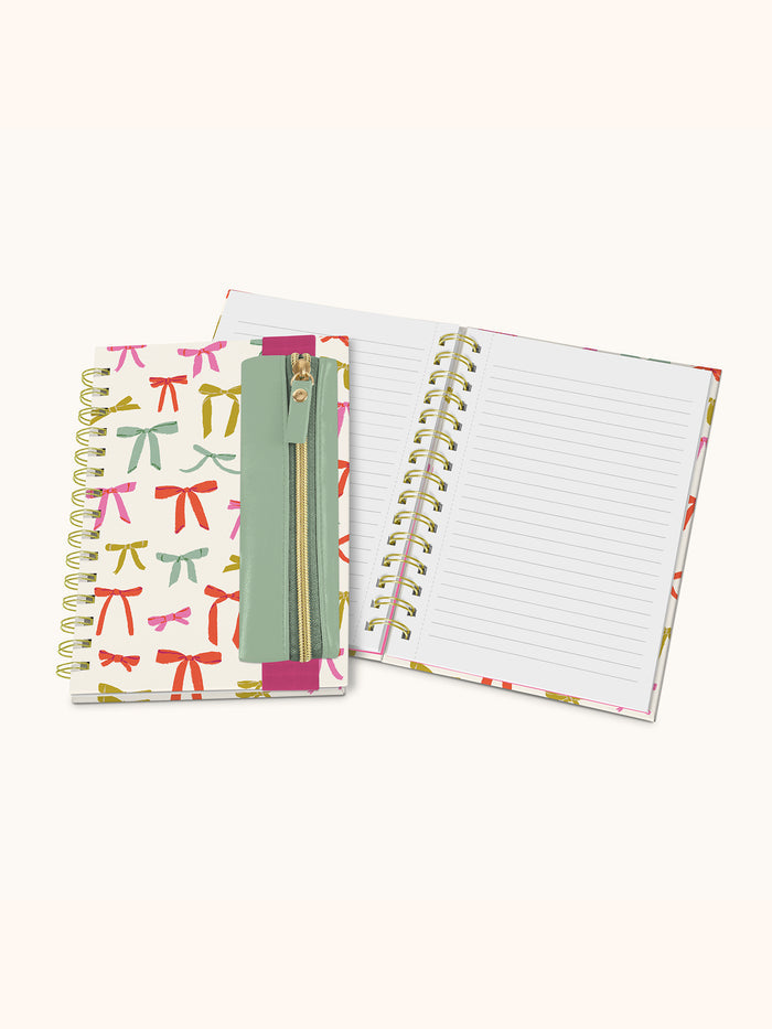 Put a Bow on It Oliver Notebook with Pen Pocket