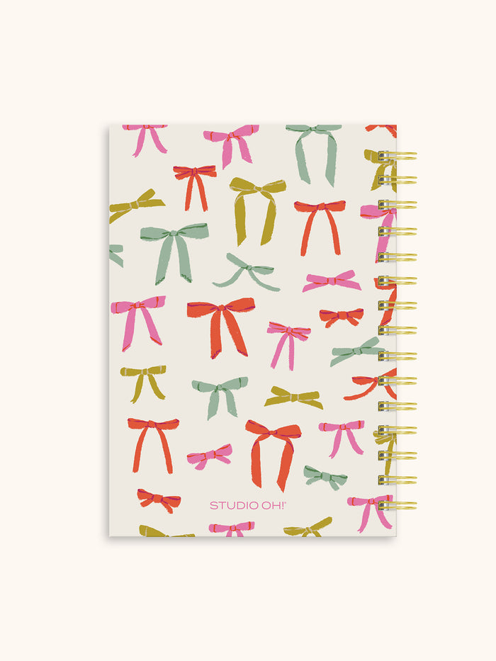 Put a Bow on It Oliver Notebook with Pen Pocket