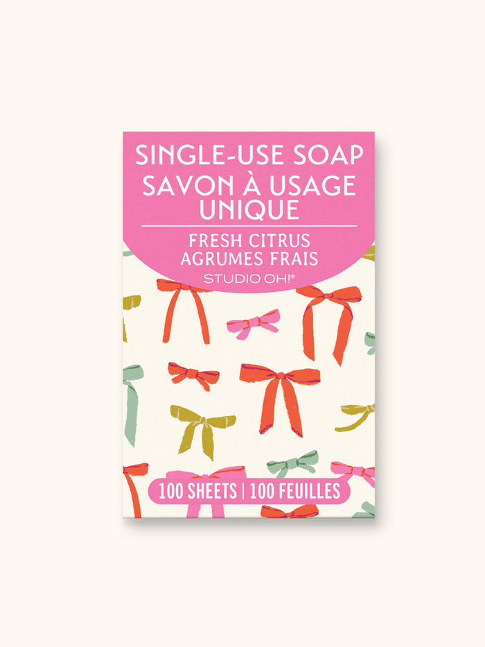 Put a Bow on It Single-Use Soap Sheets