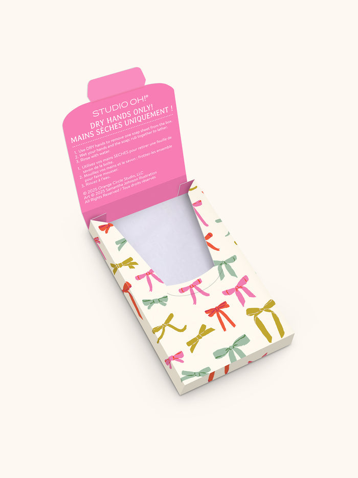 Put a Bow on It Single-Use Soap Sheets