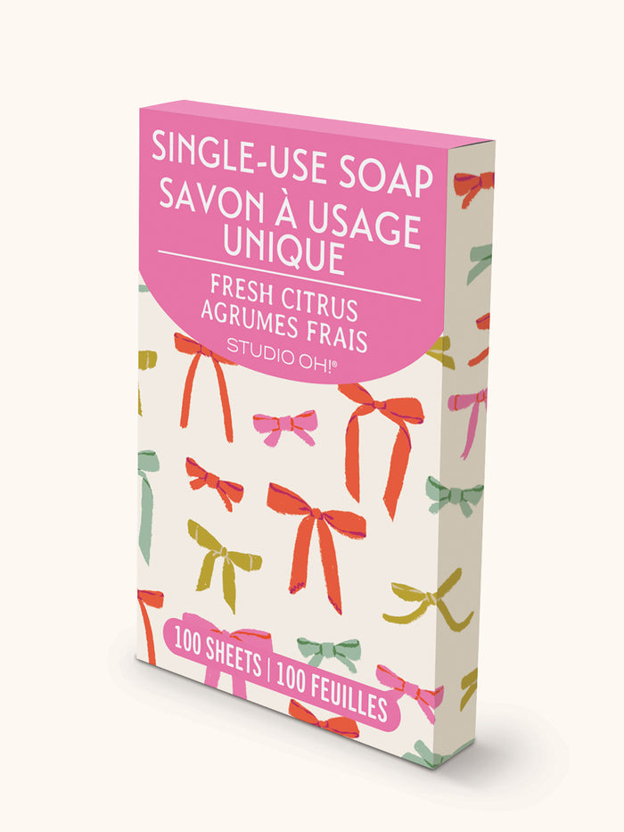 Put a Bow on It Single-Use Soap Sheets
