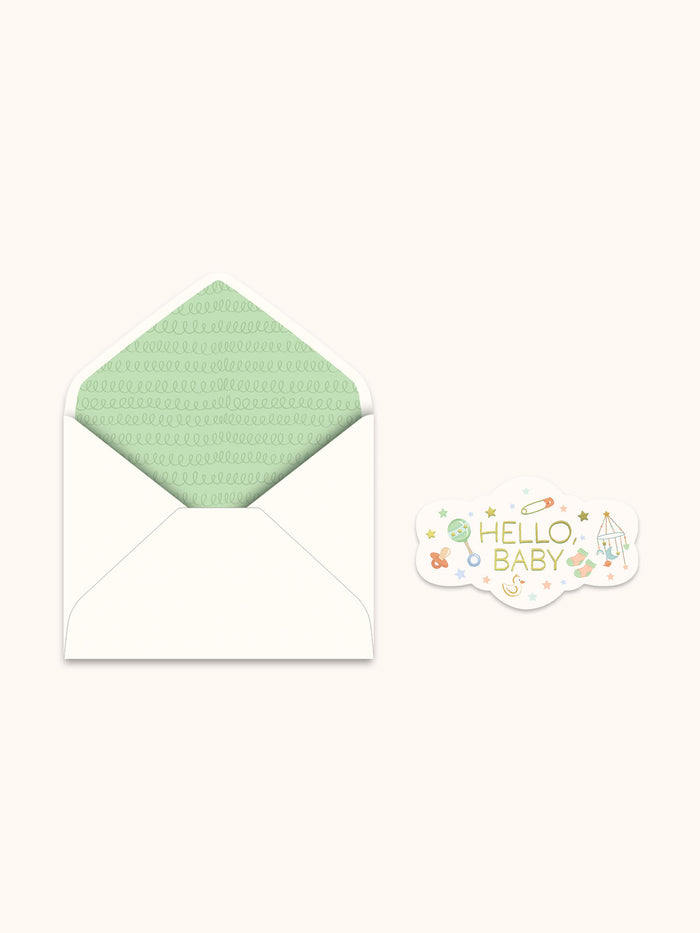 Ready to Rattle Deluxe Greeting Card