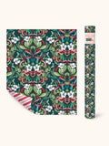 Red Ribbon Christmas Reversible Gift Wrap
