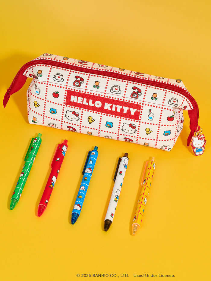 Retro Hello Kitty Soft-Touch Gel Pen Set