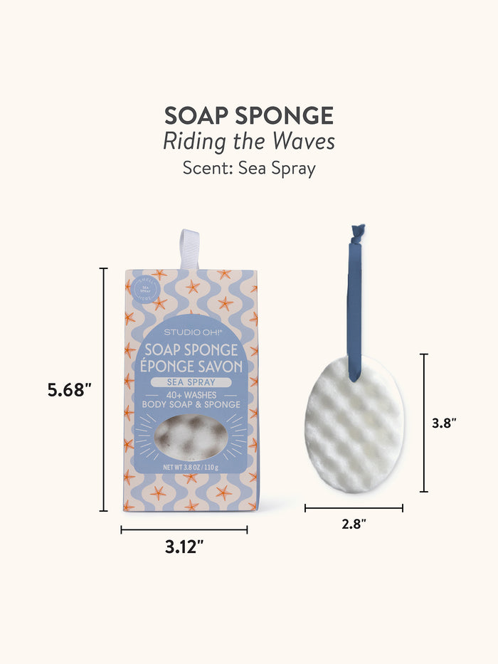 Riding the Waves Soap Sponge