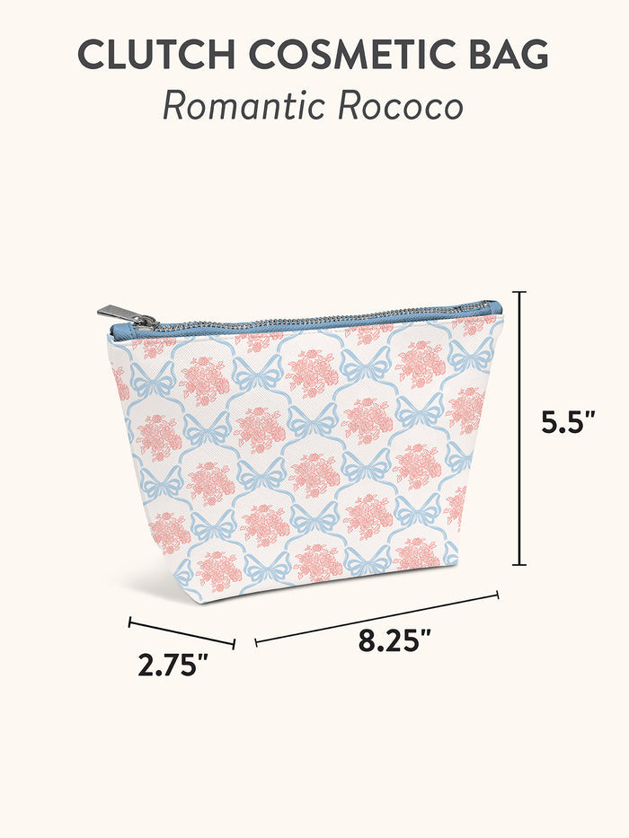 Romantic Rococo Clutch Cosmetic Pouch