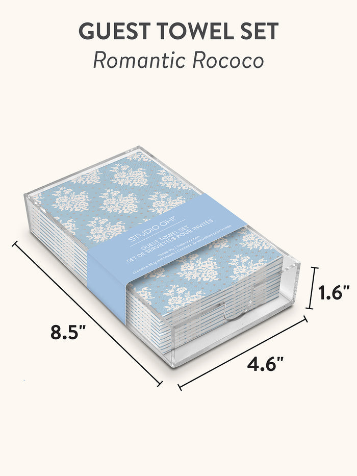 Romantic Rococo Guest Towel Set