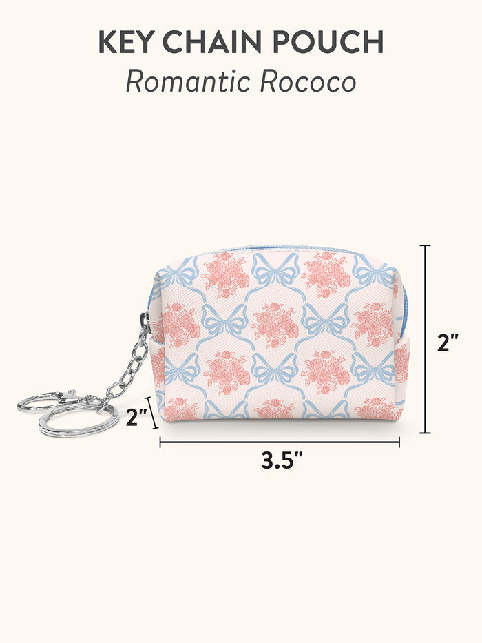 Romantic Rococo Key Chain Pouch