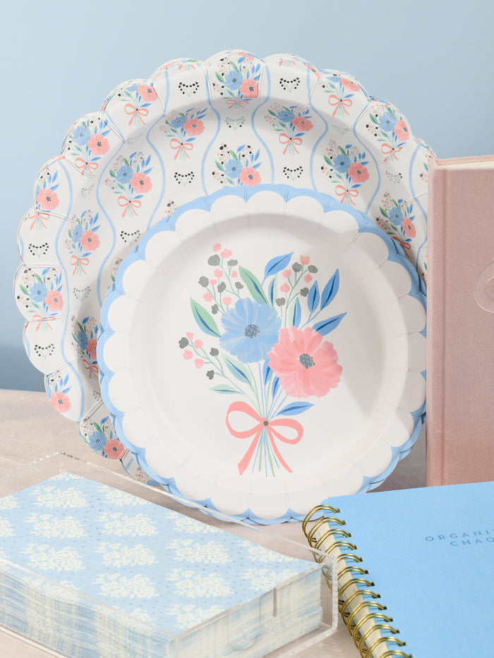 Romantic Rococo Paper Plate & Napkin Bundle