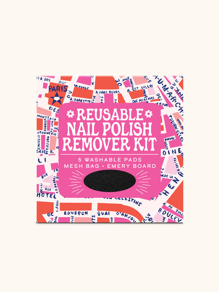 Rues De Paris Reusable Nail Polish Remover Kit