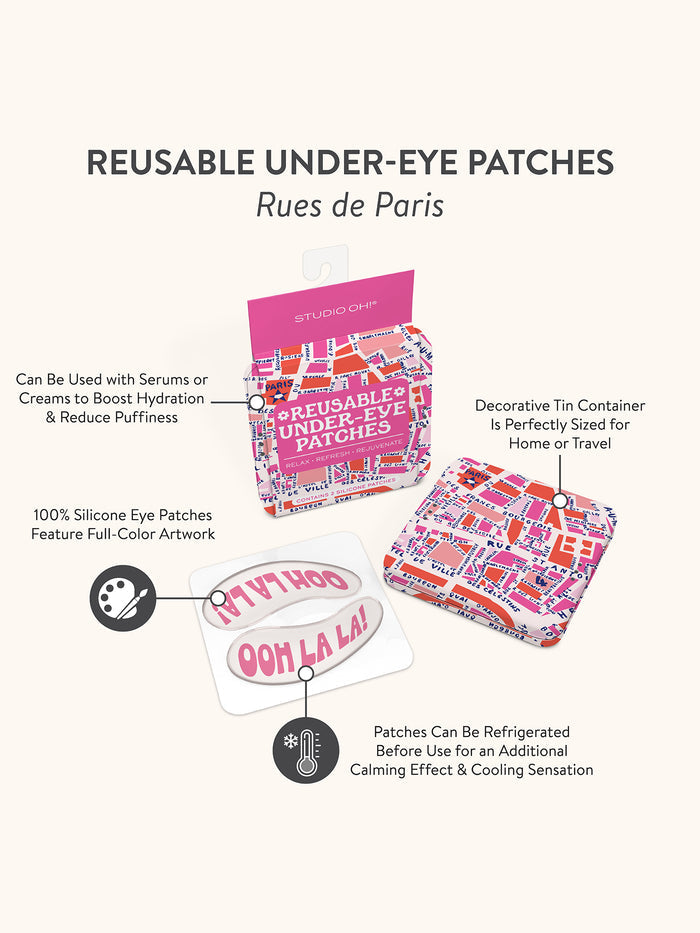 Rues De Paris Reusable Under-Eye Patches