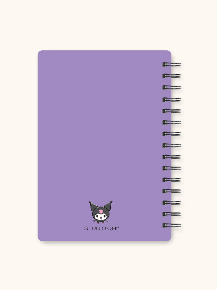 Sanrio Totally Kuromi Agatha Notebook with Sticker Sheet