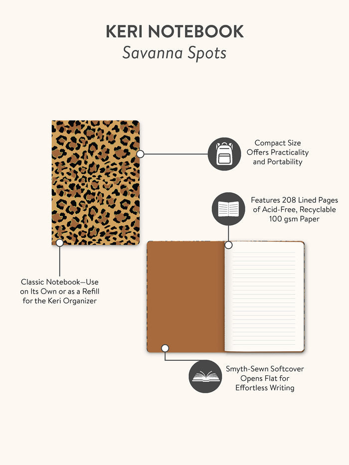 Savanna Spots Keri Notebook