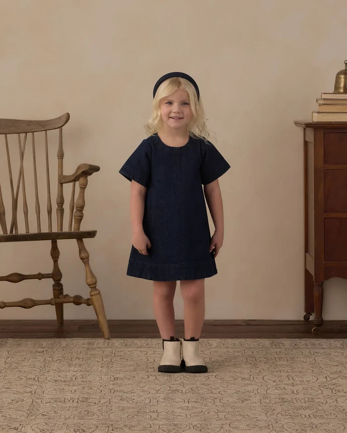 Savannah Dress (Dark Indigo)