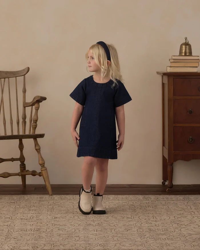 Savannah Dress (Dark Indigo)