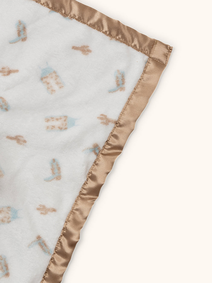 Security Blanket - Howdy Partner Blue