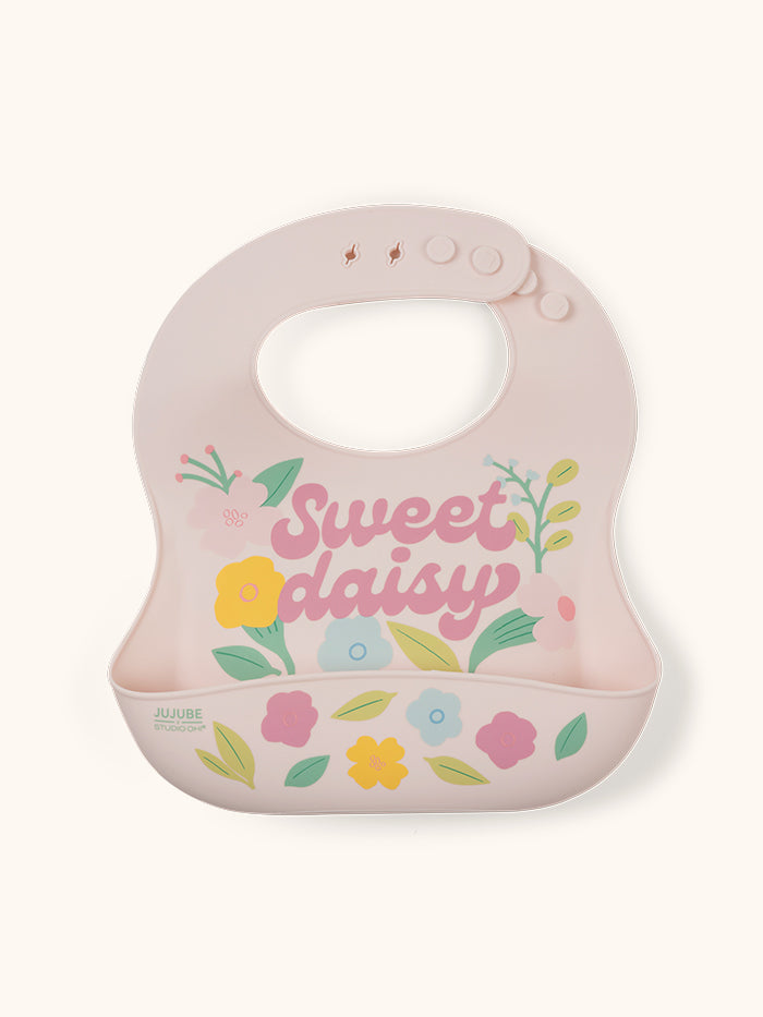 Silicone Bib - Sweet Daisy