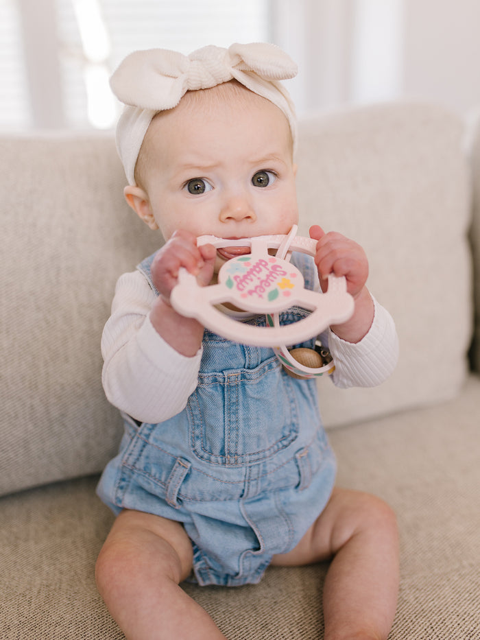 Silicone Teether Ring  Sweet Daisy