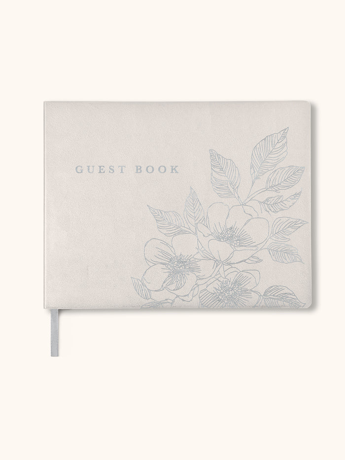 Silver Bloom Guest Book