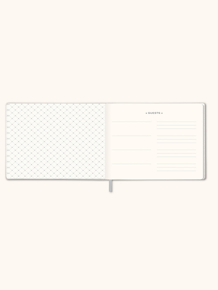 Silver Bloom Guest Book