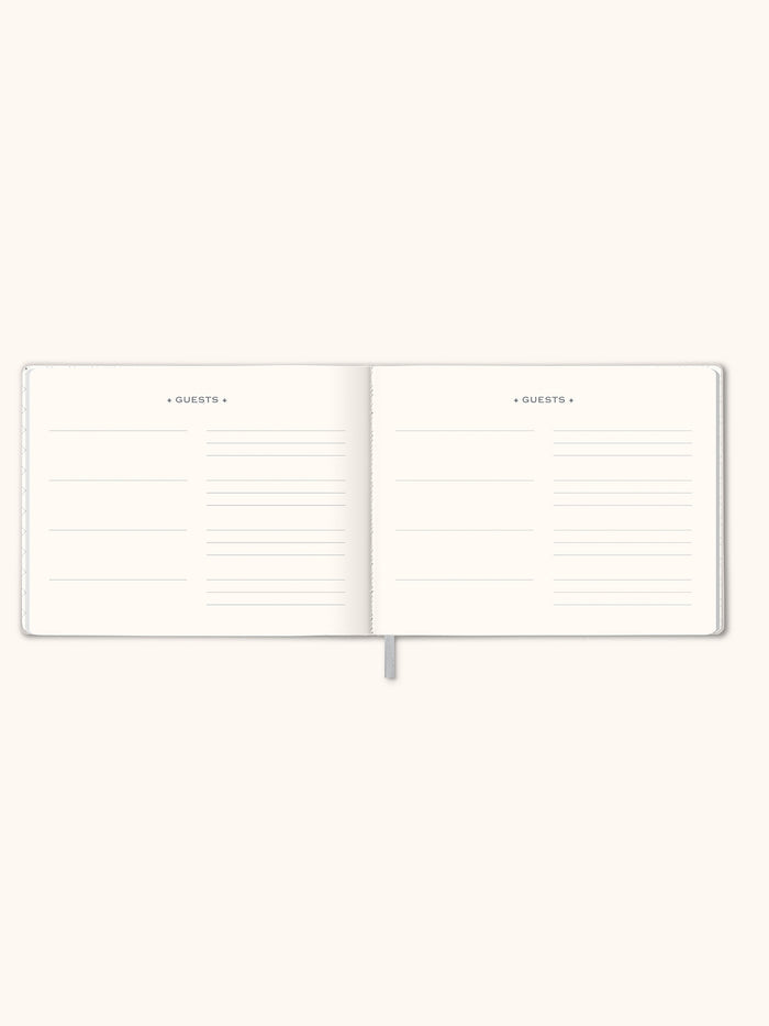 Silver Bloom Guest Book