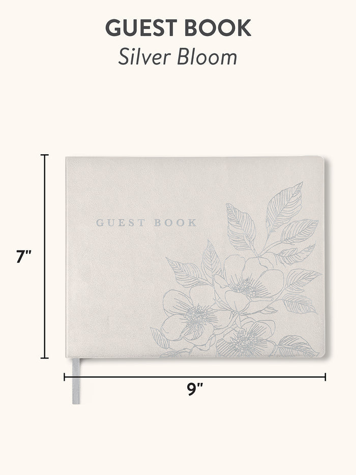 Silver Bloom Guest Book