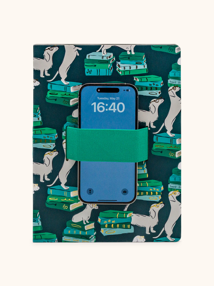 Smart Pups Casey Notebook with Phone Loop