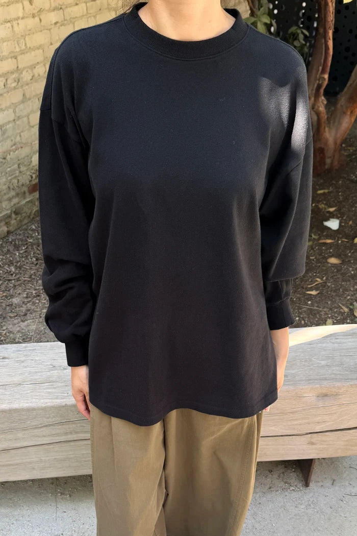 Soft Jersey Supple Tee (Black)