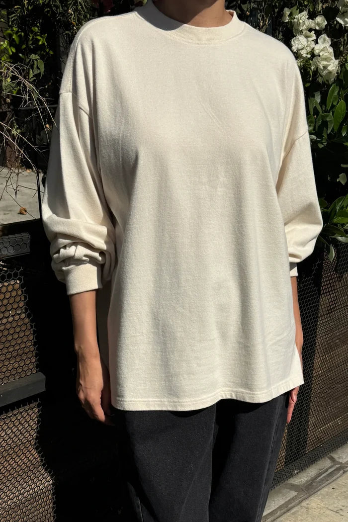 Soft Jersey Supple Tee (Naturel)