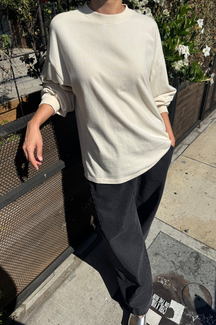 Soft Jersey Supple Tee (Naturel)