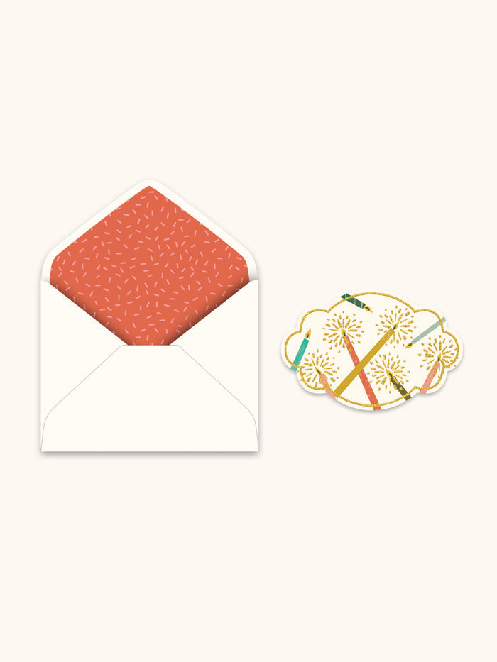 Sparkling Wish Deluxe Greeting Cards