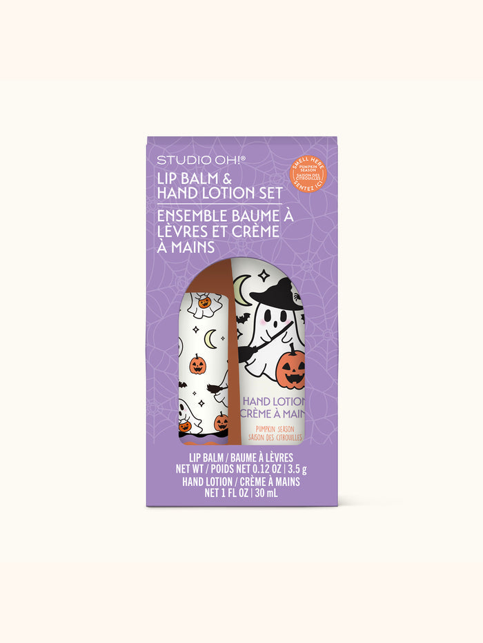 Spellbinding Halloween Lip Balm & Hand Lotion Set
