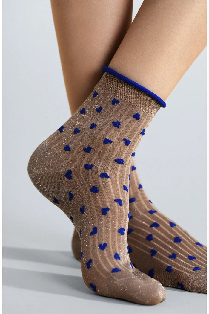 Spiffy Hearts Short Crew (Bronze)