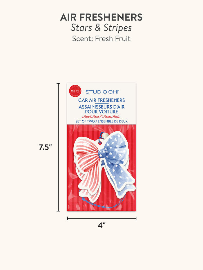 Stars & Stripes Car Air Fresheners