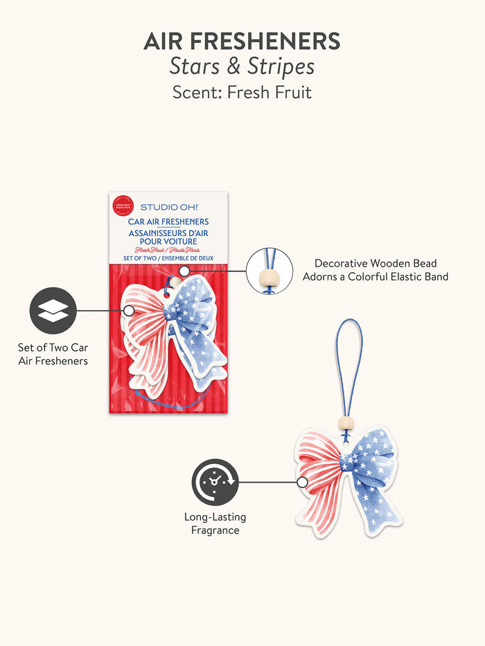 Stars & Stripes Car Air Fresheners