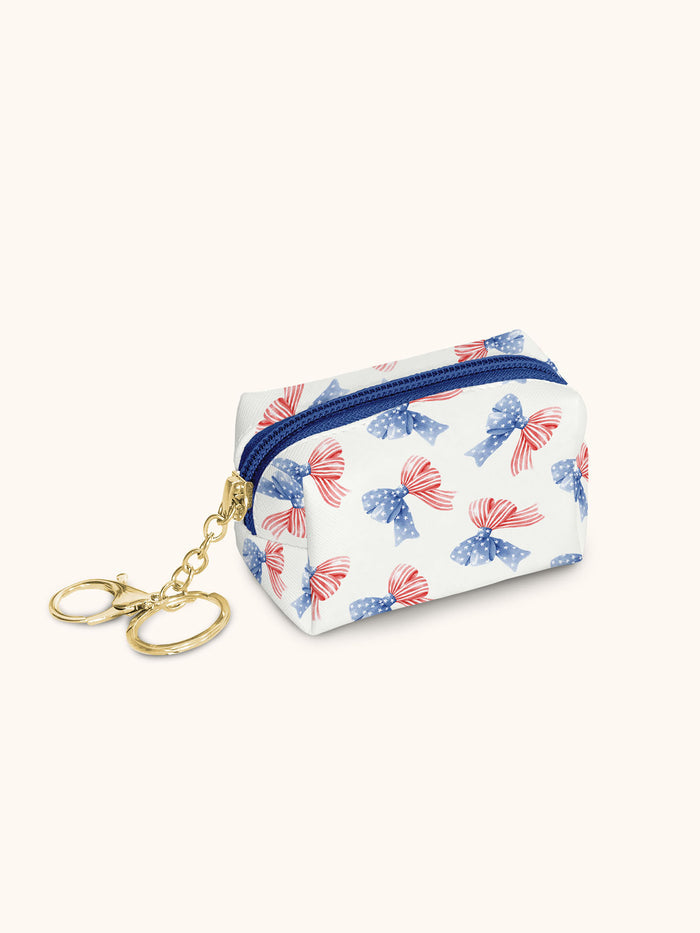 Stars & Stripes Key Chain Pouch