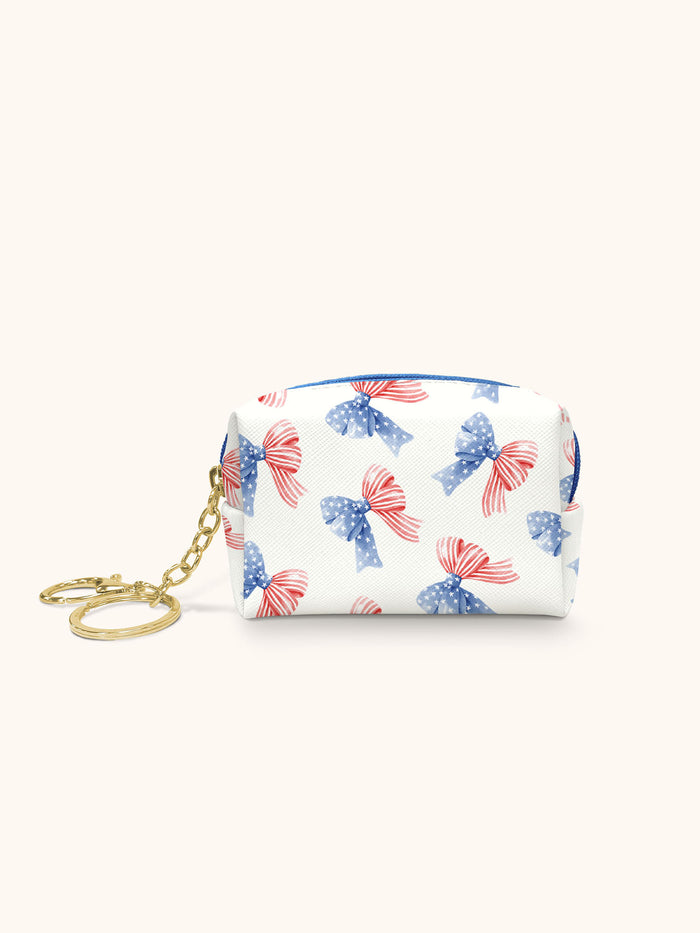 Stars & Stripes Key Chain Pouch