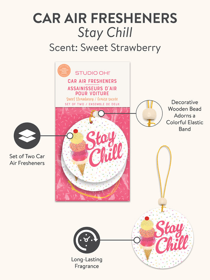 Stay Chill Car Air Freshener