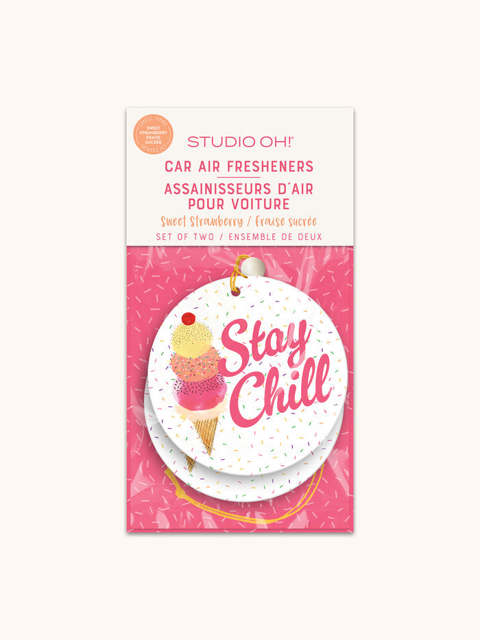 Stay Chill Car Air Freshener