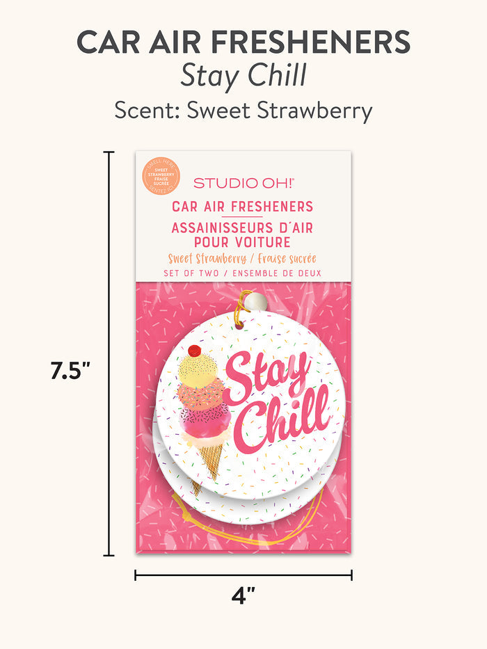 Stay Chill Car Air Freshener