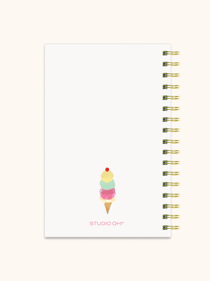 Stay Chill Medium Spiral Notebook